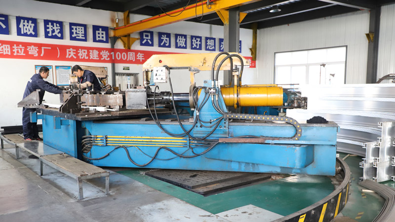 抗菌不銹鋼拉彎加工工藝北京拉彎加工廠家的關(guān)鍵技術(shù)
